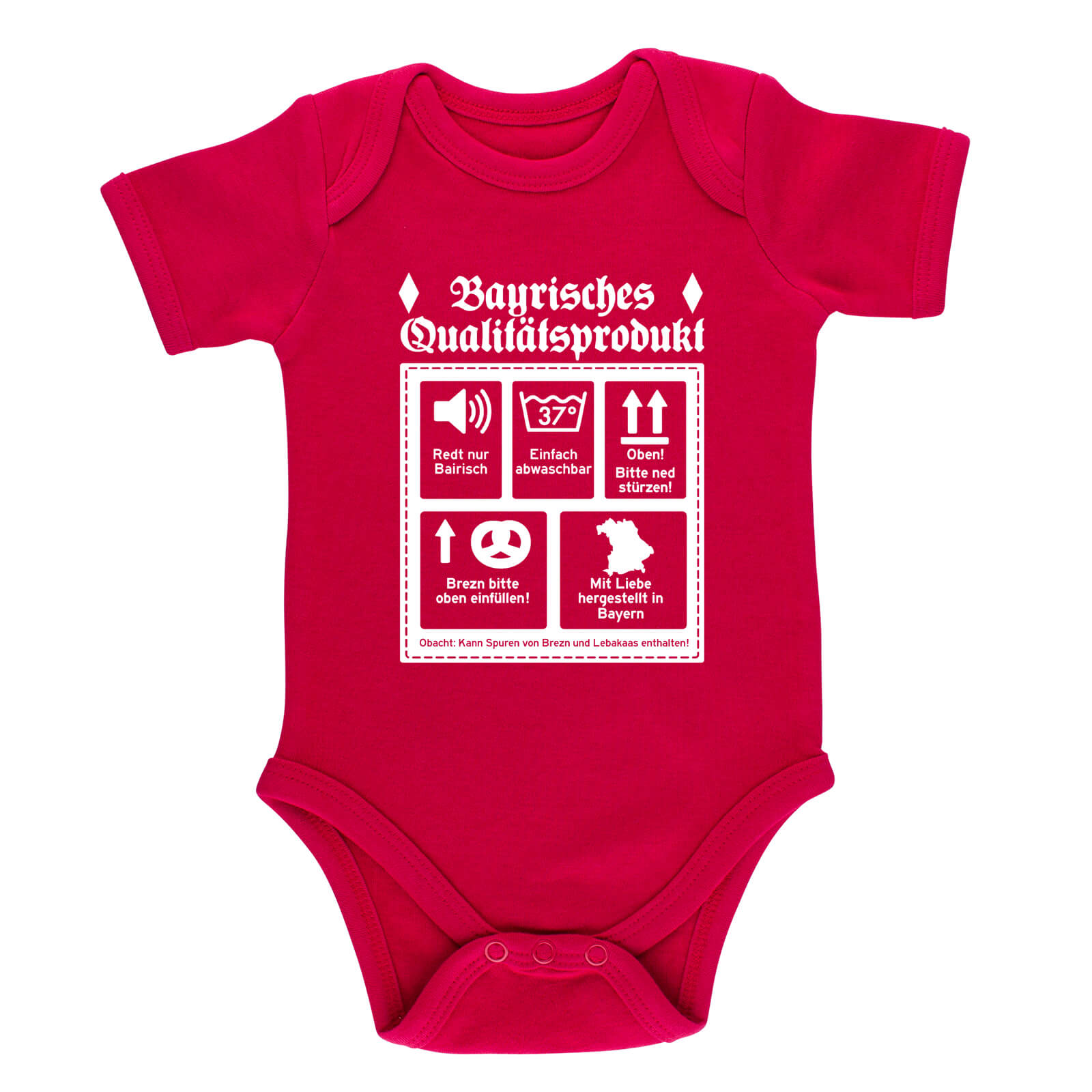 Baby Body "Bayrisches Qualitätsprodukt" - meinherzschlag.de