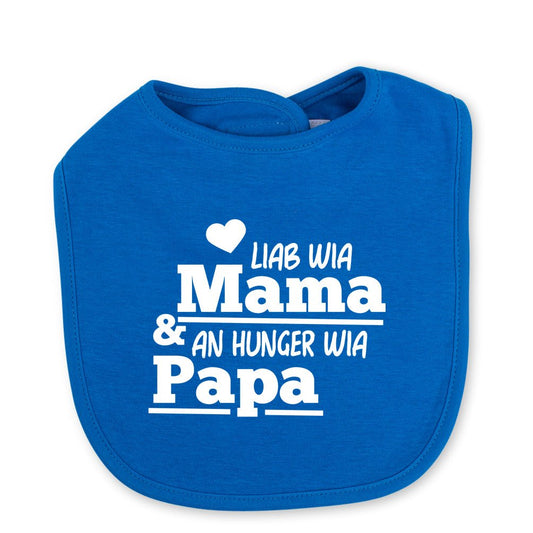 Babylätzchen "An Hunger wia Papa!" - meinherzschlag.de