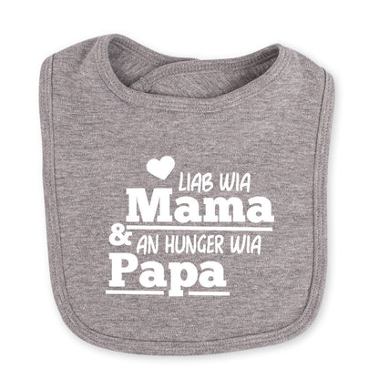 Babylätzchen "An Hunger wia Papa!" - meinherzschlag.de