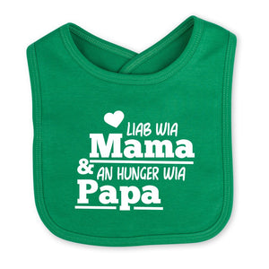 Babylätzchen "An Hunger wia Papa!" - meinherzschlag.de