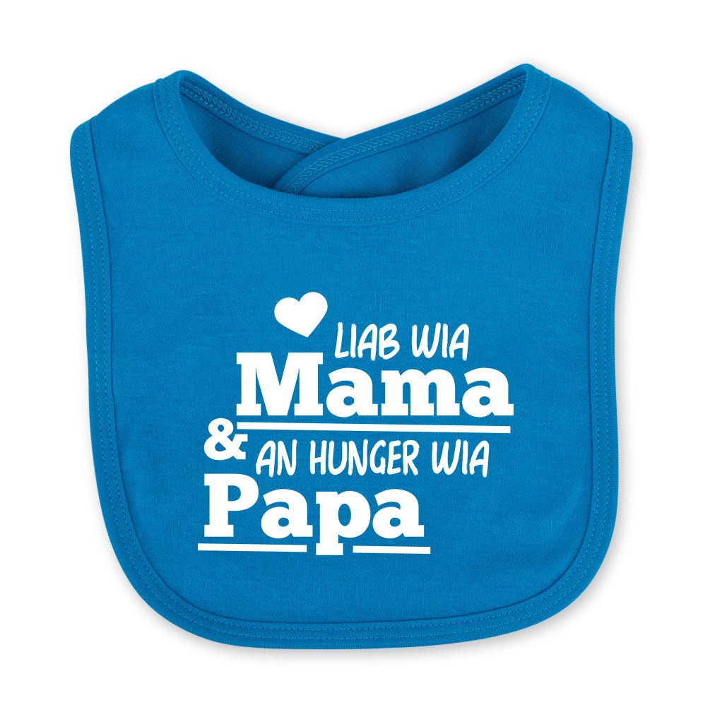 Babylätzchen "An Hunger wia Papa!" - meinherzschlag.de