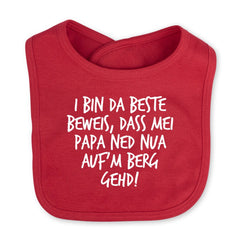 Babylätzchen "Berg gehd!"