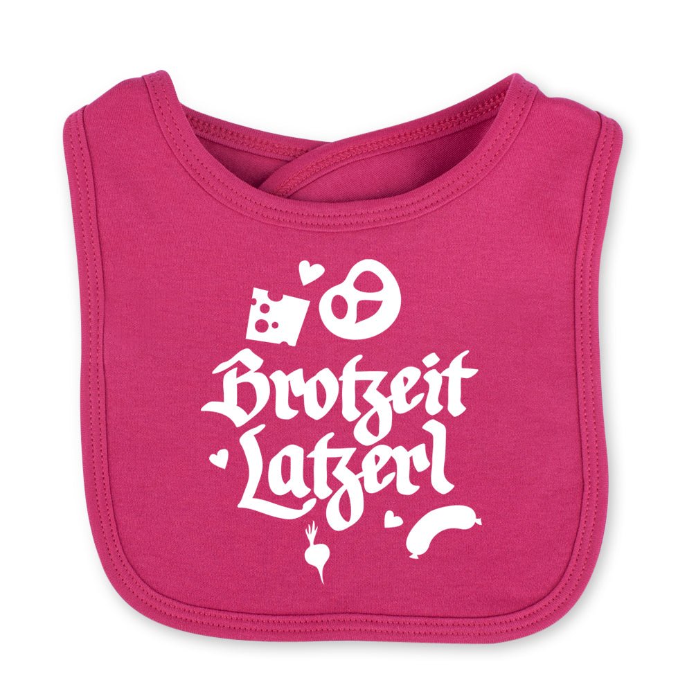 Babylätzchen "Brotzeit Latzerl" - meinherzschlag.de