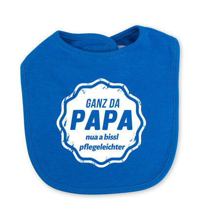 Babylätzchen "Ganz da Papa" - meinherzschlag.de