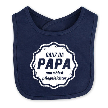 Babylätzchen "Ganz da Papa" - meinherzschlag.de