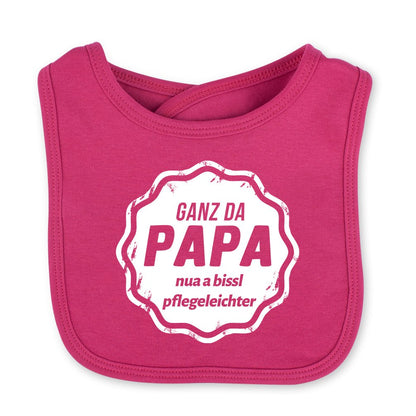 Babylätzchen "Ganz da Papa" - meinherzschlag.de