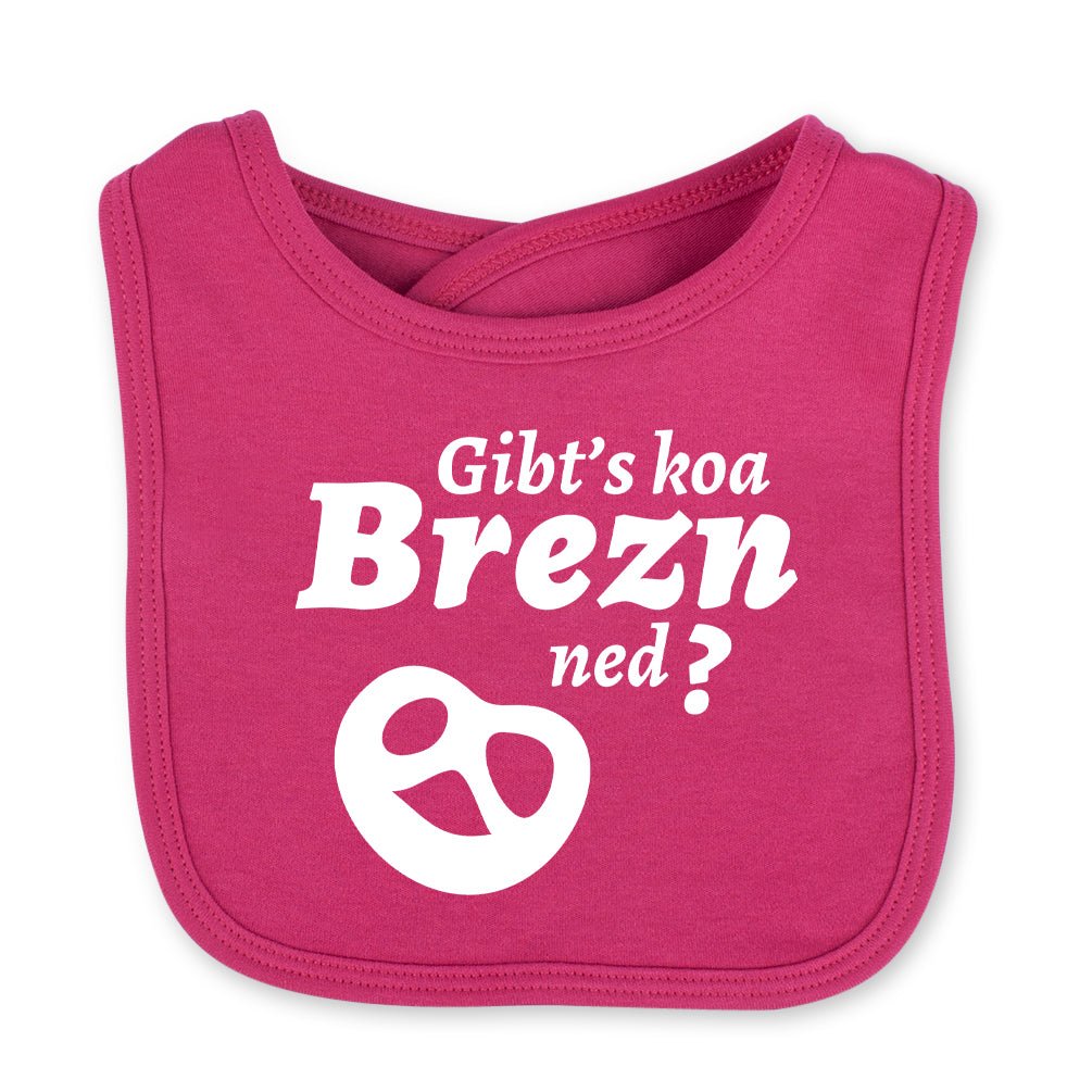 Babylätzchen "Gibt's koa Brezn ned?" - meinherzschlag.de