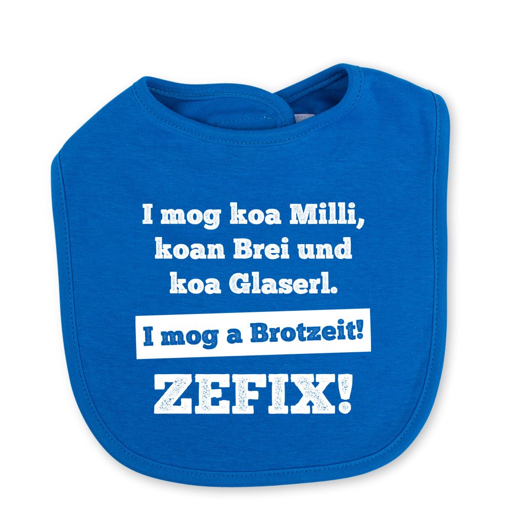 Babylätzchen "I mog a Brotzeit" - meinherzschlag.de