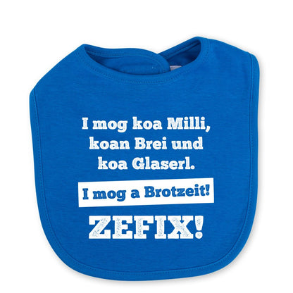 Babylätzchen "I mog a Brotzeit" - meinherzschlag.de