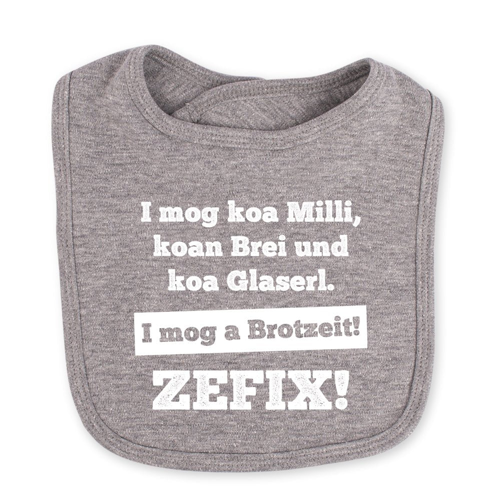 Babylätzchen "I mog a Brotzeit" - meinherzschlag.de