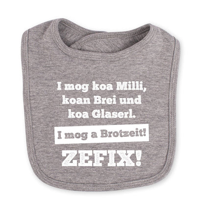 Babylätzchen "I mog a Brotzeit" - meinherzschlag.de