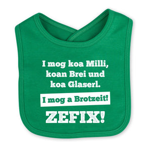 Babylätzchen "I mog a Brotzeit" - meinherzschlag.de