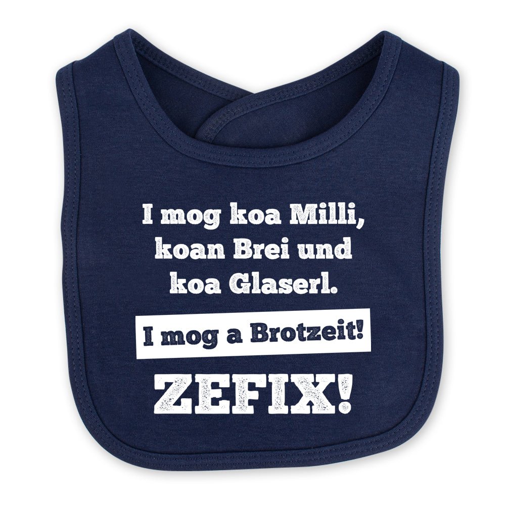 Babylätzchen "I mog a Brotzeit" - meinherzschlag.de