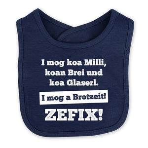 Babylätzchen "I mog a Brotzeit" - meinherzschlag.de