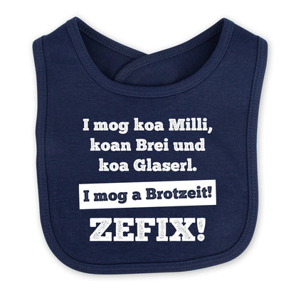Babylätzchen "I mog a Brotzeit" - meinherzschlag.de
