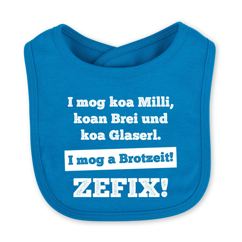Babylätzchen "I mog a Brotzeit" - meinherzschlag.de