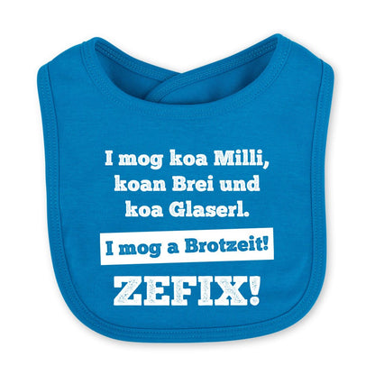 Babylätzchen "I mog a Brotzeit" - meinherzschlag.de