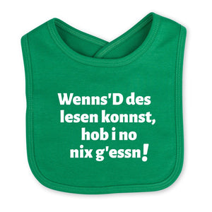 Babylätzchen "Nix g'essn!" - meinherzschlag.de