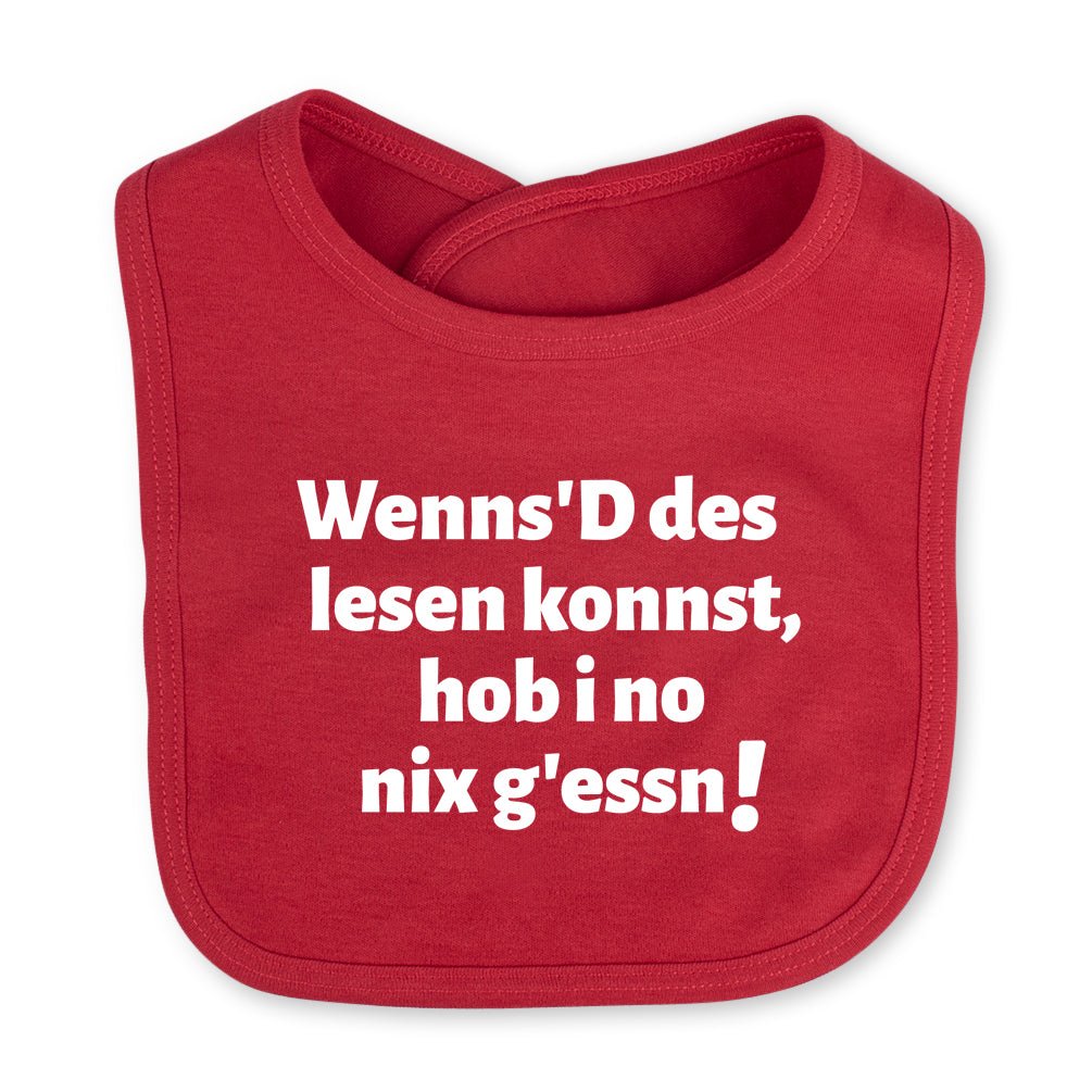 Babylätzchen "Nix g'essn!" - meinherzschlag.de