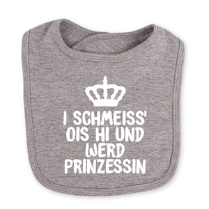 Babylätzchen "Prinzessin" - meinherzschlag.de