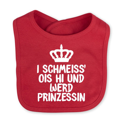 Babylätzchen "Prinzessin" - meinherzschlag.de