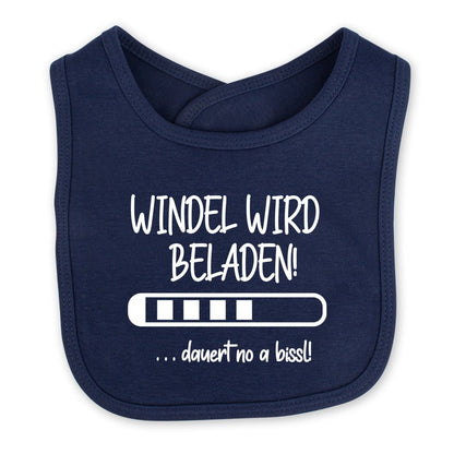 Babylätzchen "Windel" - meinherzschlag.de