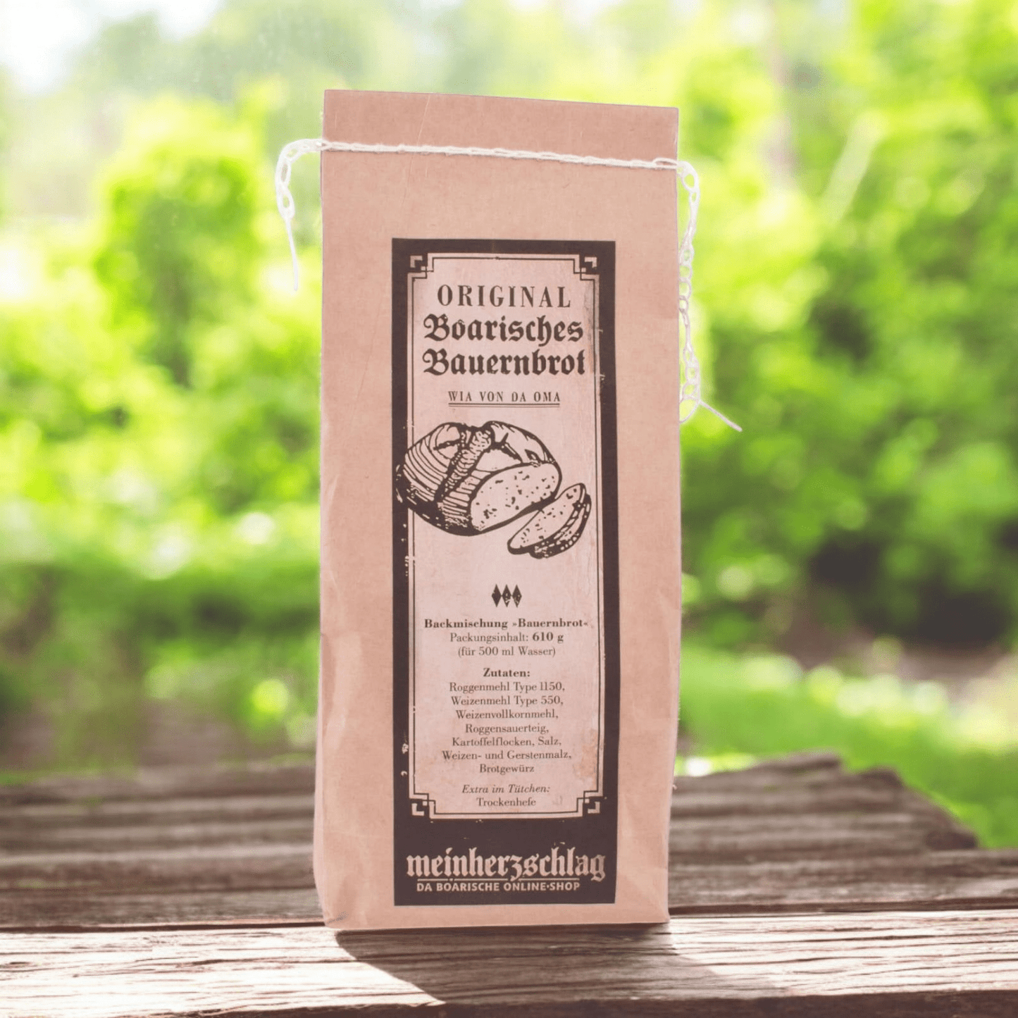 Backmischung "Original Boarisches Bauernbrot" - meinherzschlag.de