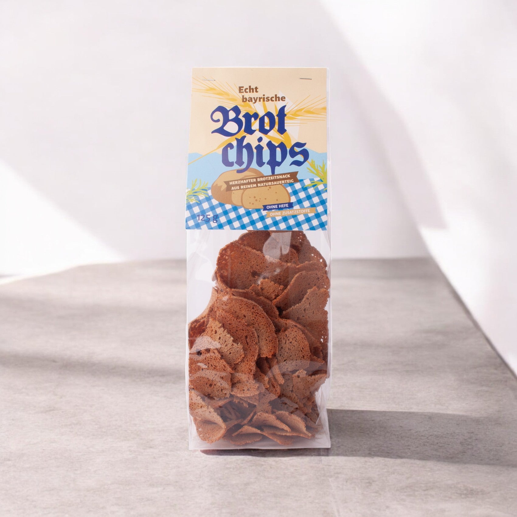 Bayrische Brotchips "Roggenvollkorn" - meinherzschlag.de