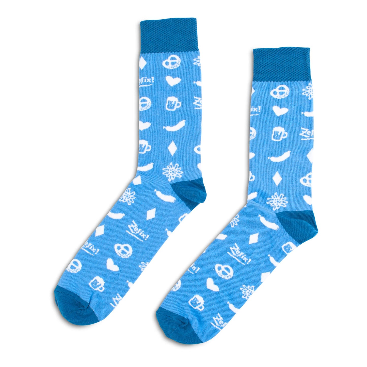 Socken "Echt bayrisch!" - meinherzschlag.de