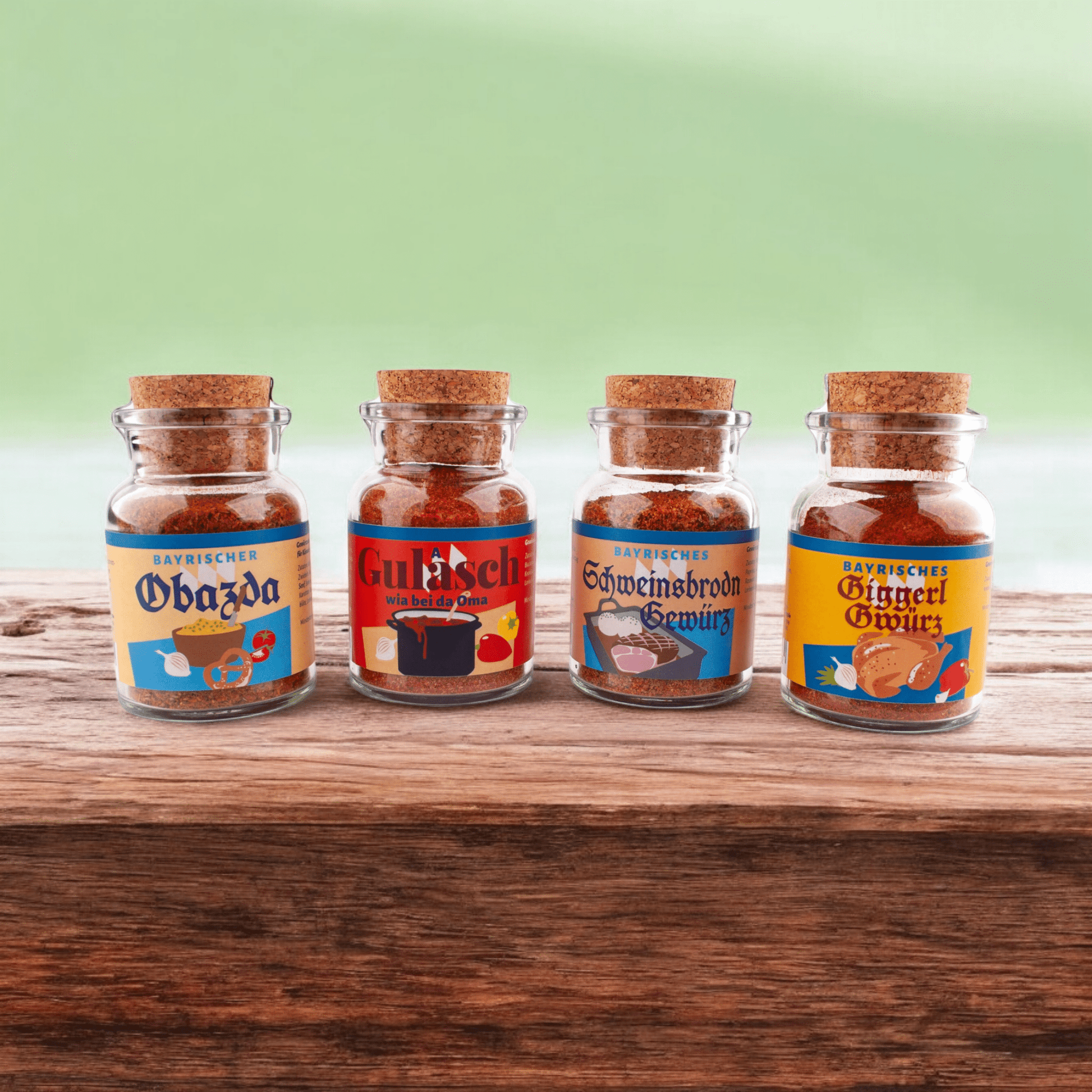 Geschenkset "Bayerisches Gewürzregal" - meinherzschlag.de