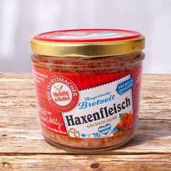Bayerisches Haxenfleisch im Glasl - meinherzschlag.de