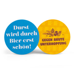 Bierfuizl "Durst wird durch Bier erst schön!" (10 Stück)