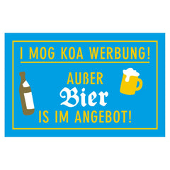 Briefkastenaufkleber "Bier im Angebot"
