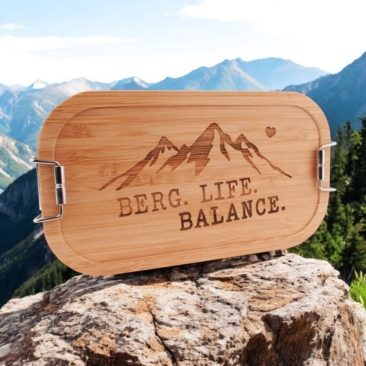 Brotzeitbox "Berg. Life. Balance." - meinherzschlag.de