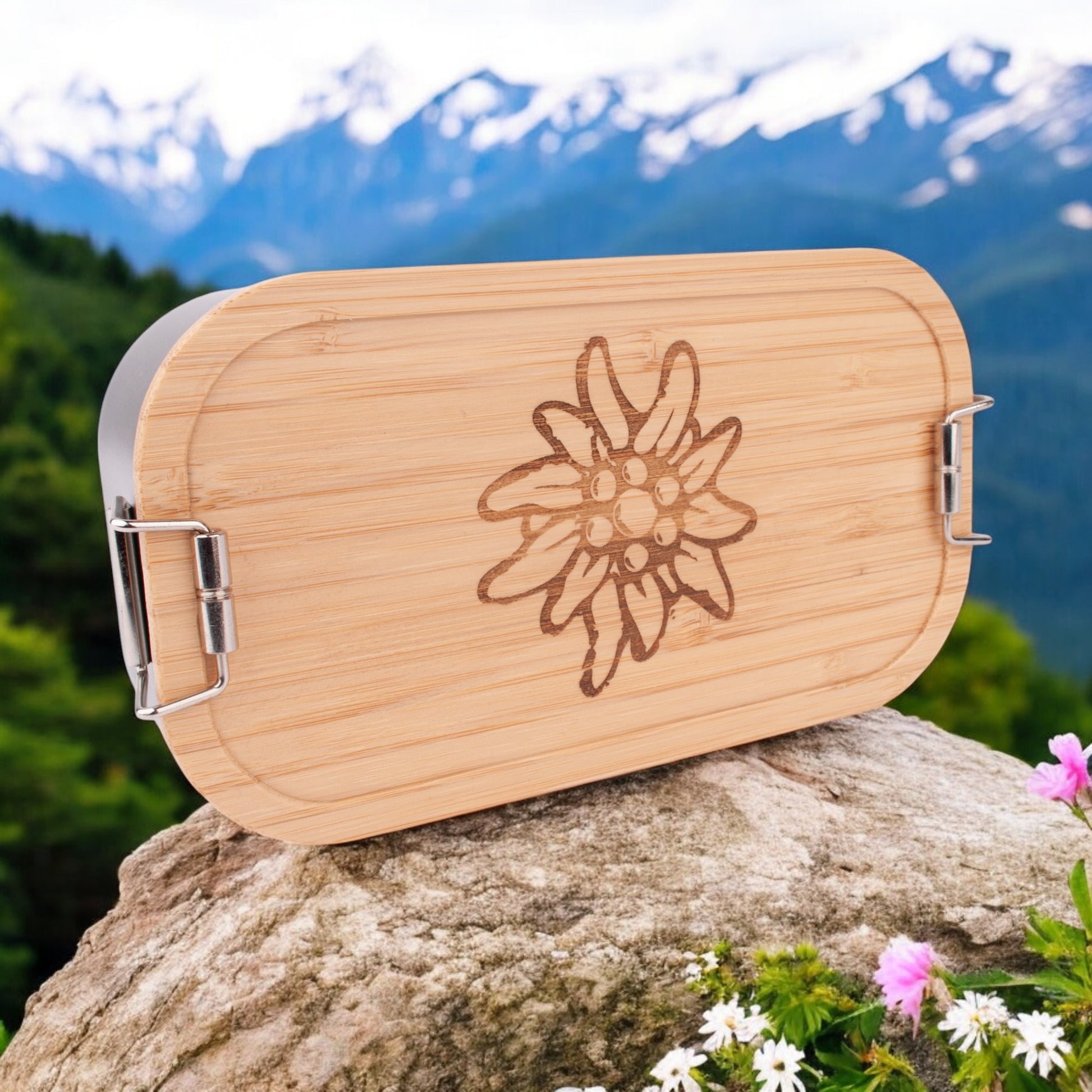 Brotzeitbox "Edelweiß" - meinherzschlag.de
