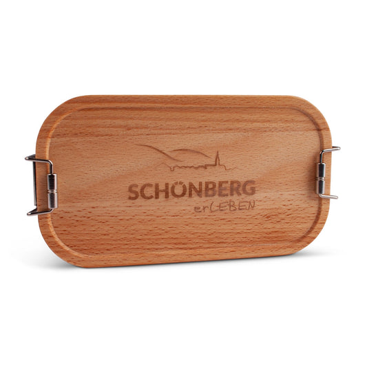 Brotzeitbox mit Wunschgravur (Logo/Wappen) - meinherzschlag.de