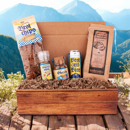 Geschenkbox "Mei Brotzeit" - meinherzschlag.de