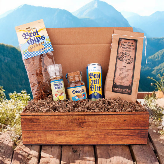 Geschenkbox "Mei Brotzeit" - meinherzschlag.de