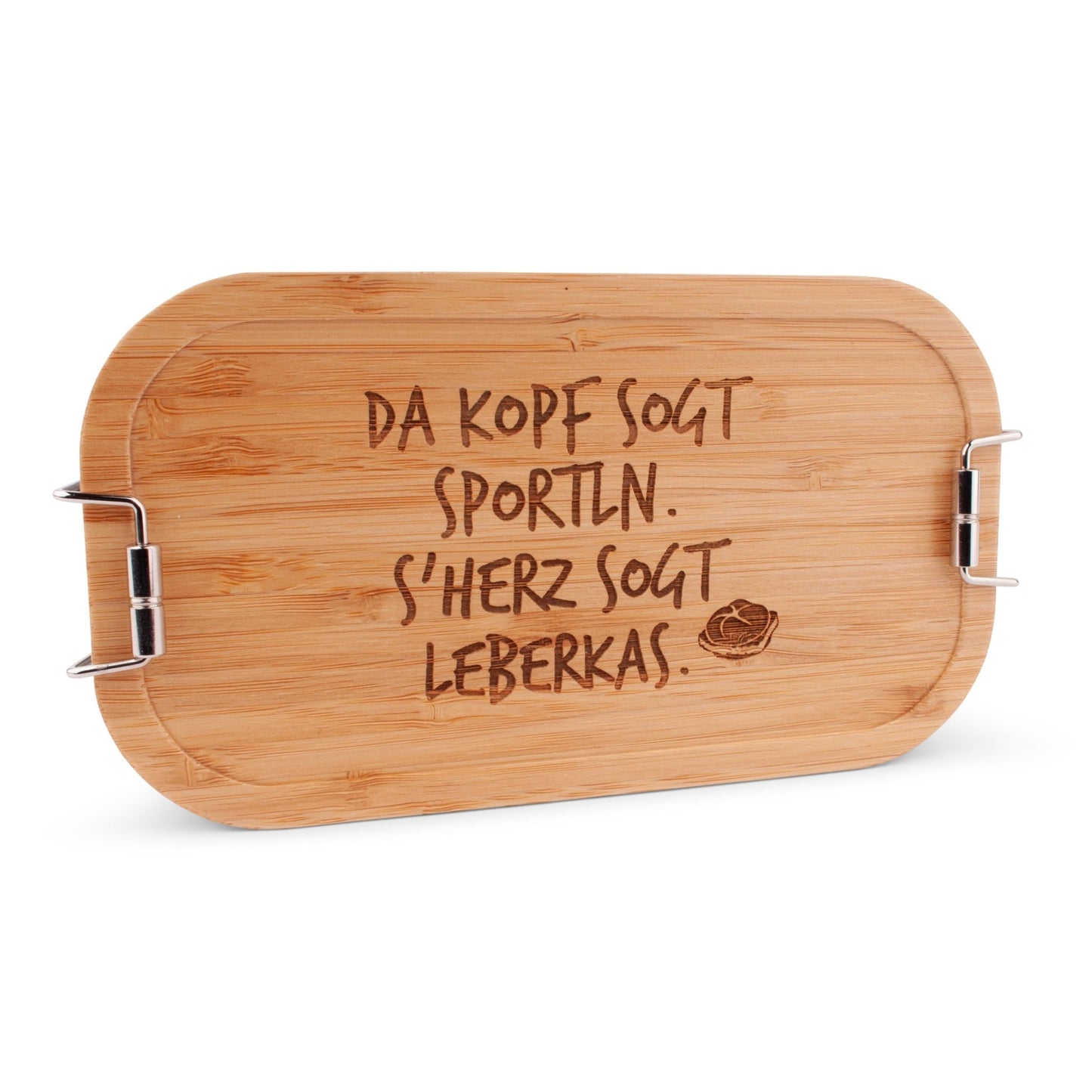 Brotzeitbox "s'Herz sogt Leberkas" - meinherzschlag.de