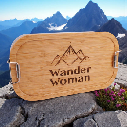 Brotzeitbox "Wander Woman" - meinherzschlag.de