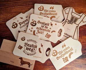Brotzeitbrettl "d'Hoamat im Herzn" - meinherzschlag.de