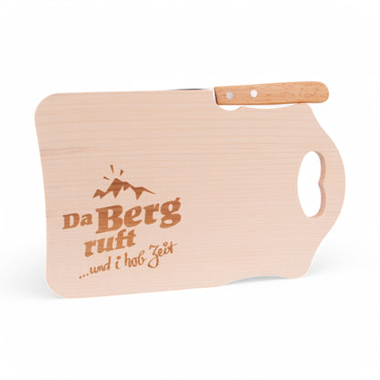 Brotzeitbrettl "Da Berg ruft!" - meinherzschlag.de