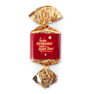 Nougat - Busserl "Frohe Weihnachten" - meinherzschlag.de