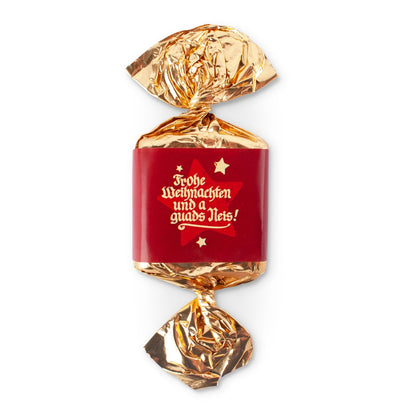 Nougat - Busserl "Frohe Weihnachten" - meinherzschlag.de