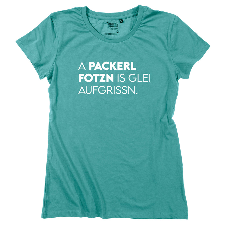 Damen - Shirt "A Packerl" - meinherzschlag.de