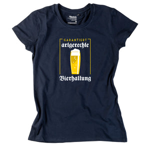 Damen-Shirt "Artgerechte Bierhaltung"