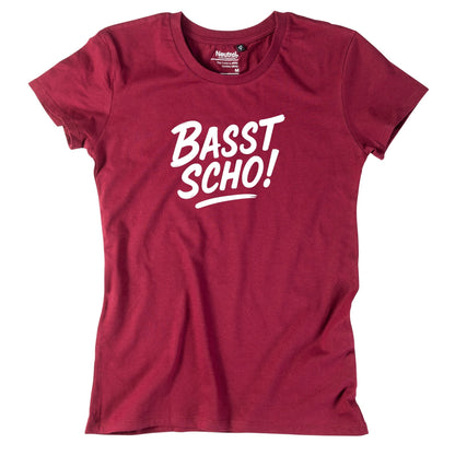Damen - Shirt "Basst scho!" - meinherzschlag.de