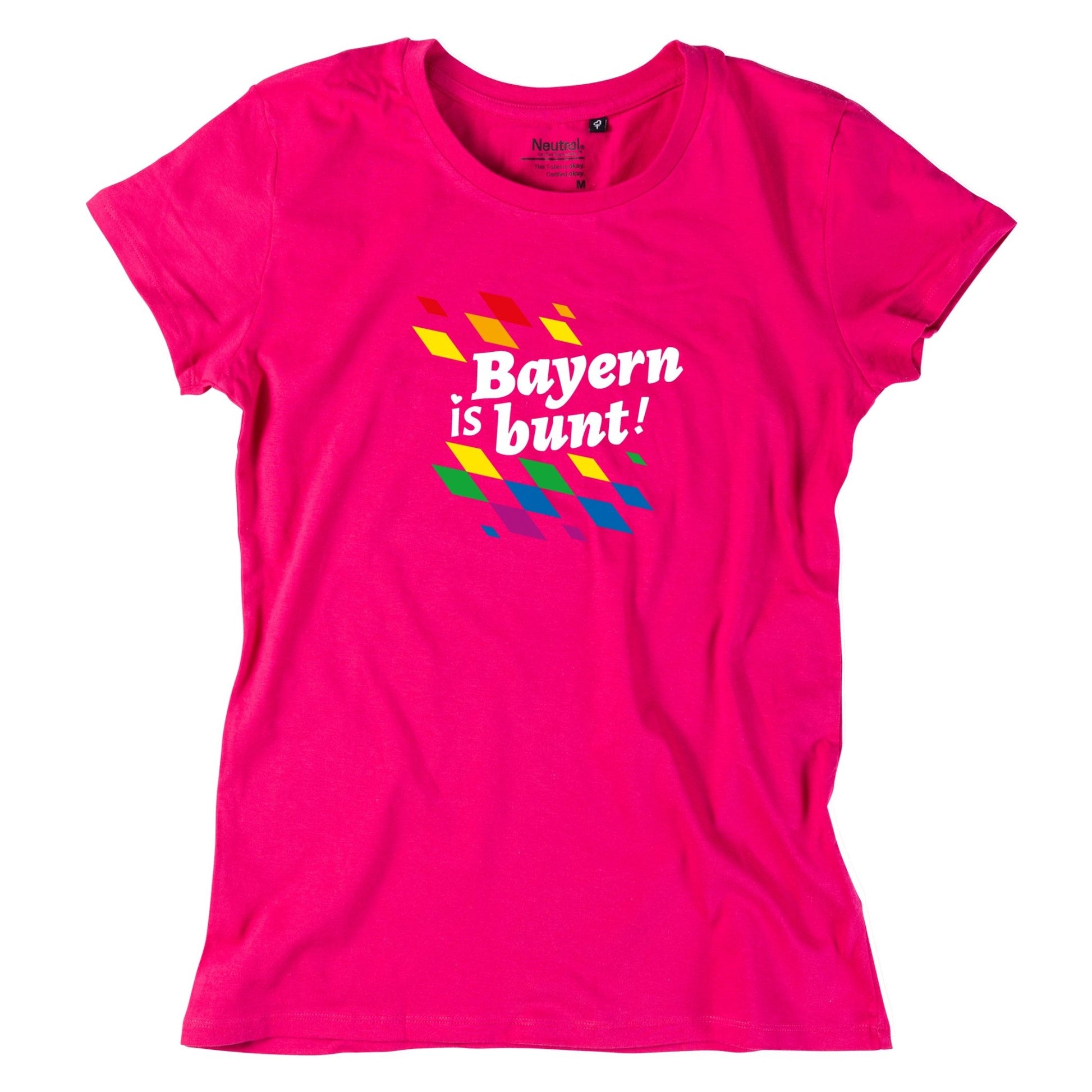 Damen - Shirt "Bayern is bunt!" - meinherzschlag.de