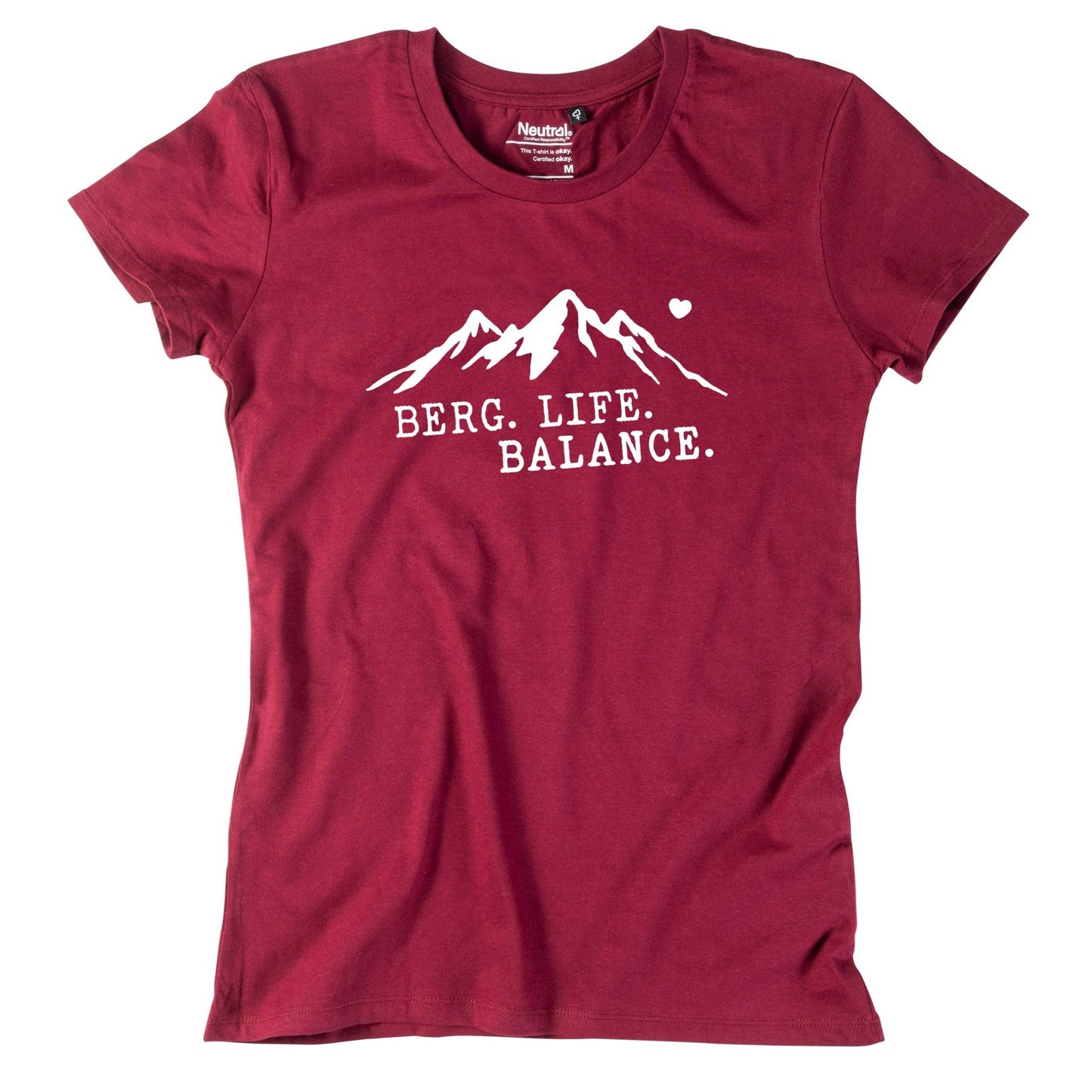 Damen - Shirt "Berg. Life. Balance." - meinherzschlag.de