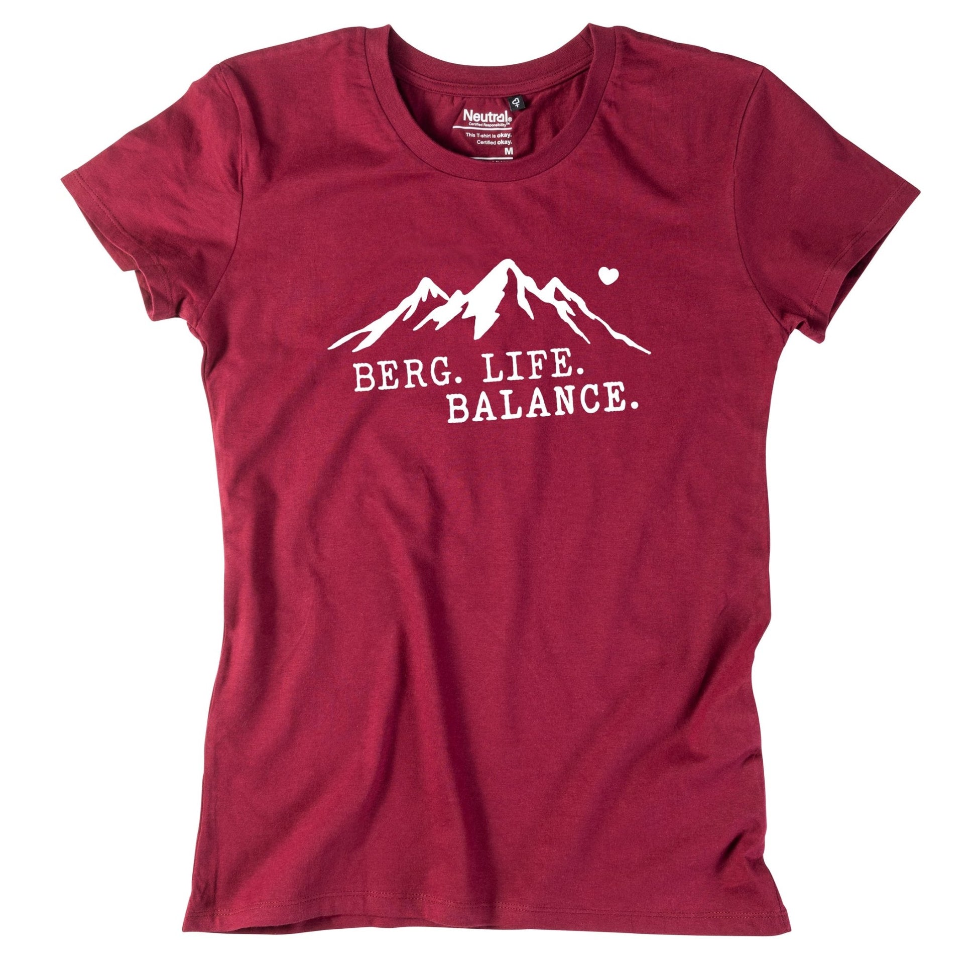Damen - Shirt "Berg. Life. Balance." - meinherzschlag.de
